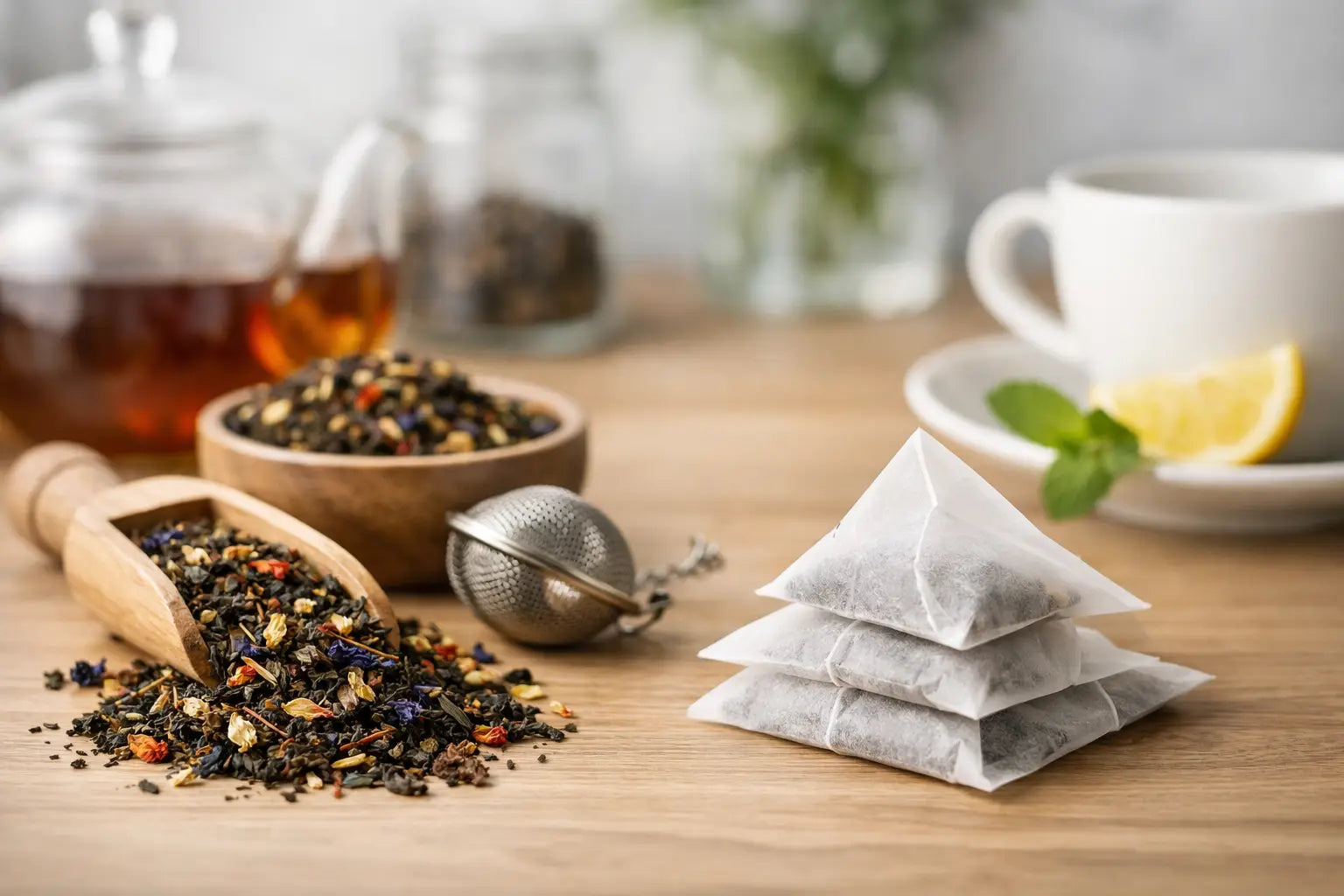Infuso sfuso o bustine: cosa scegliere