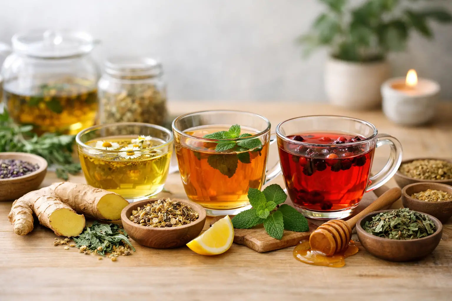 Tisane funzionali per il benessere quotidiano