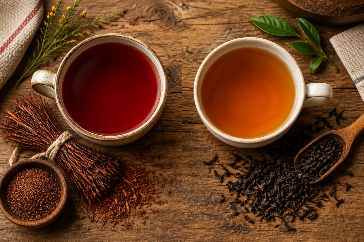 Rooibos e tè: qual è la differenza?
