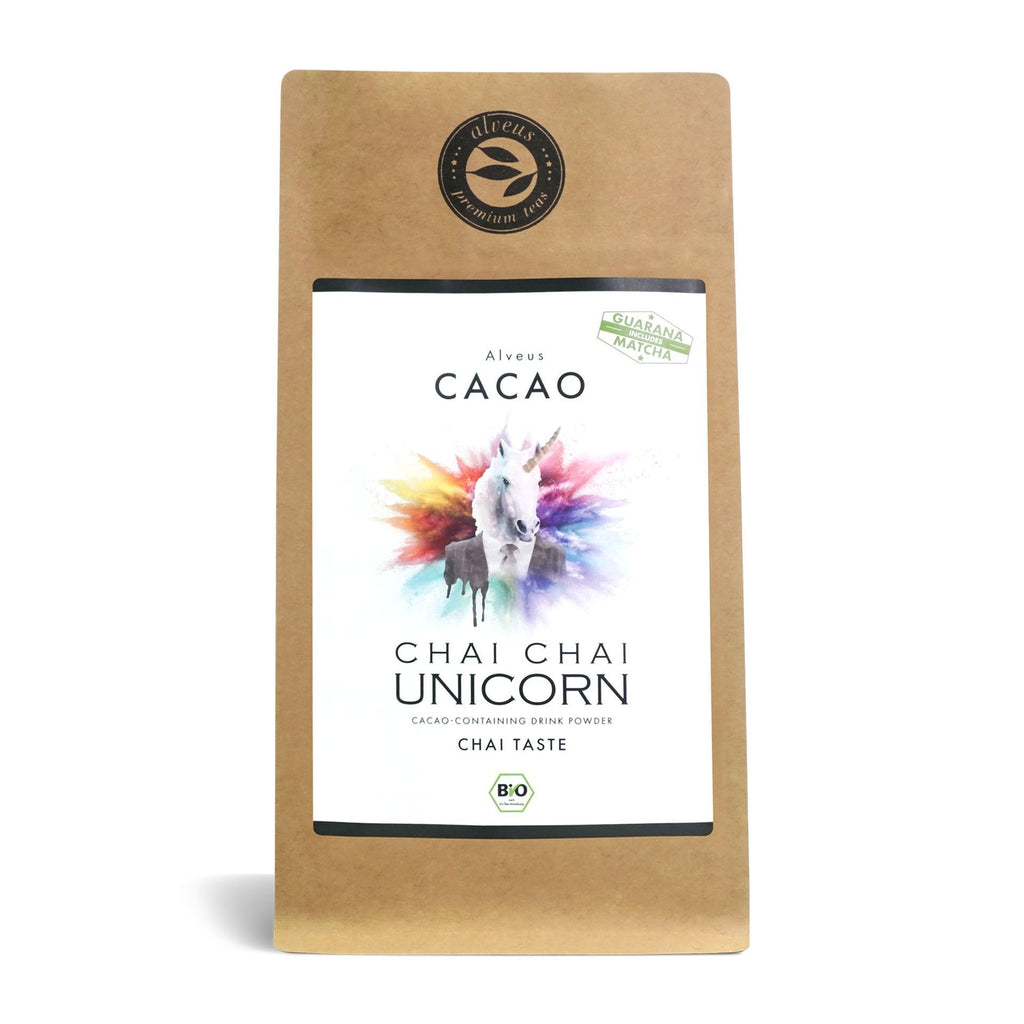 Chai Chai Unicorn BIO - Busta 125g - Cacao tè matcha