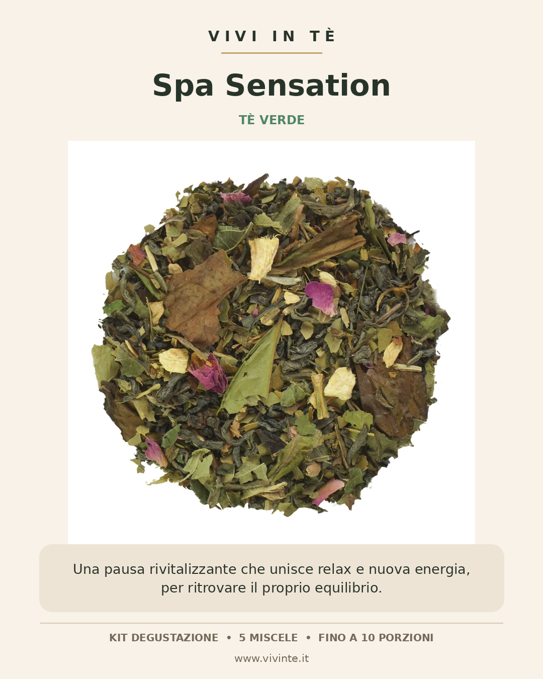 Spa Sensation – tè verde